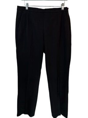 J.Crew Slim Black Martie Trousers Size 10